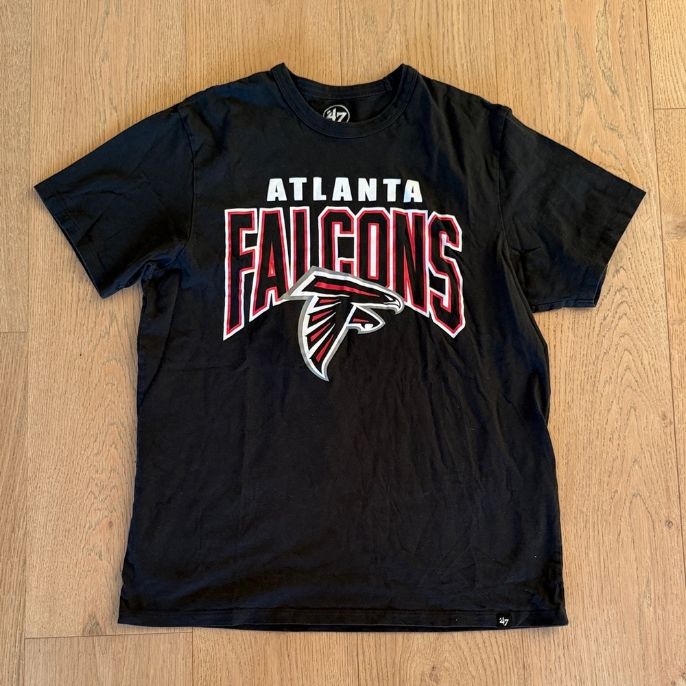 47 Brand Atlanta Falcons Black Tee